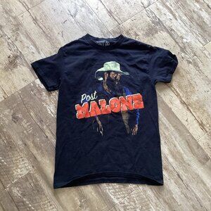 Post Malone Posty Co Cowboy Black T Shirt Mens Small